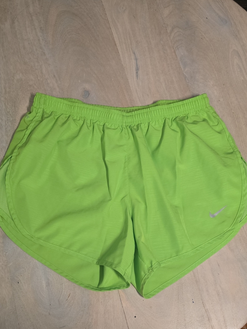 Nike Dri-FIT Tempo Running Shorts Lime Green SMALL